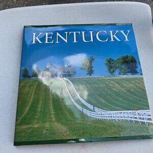 State of Kentucky Coffee Table Color Picture Hard Back Book 2003 Nice. Like New